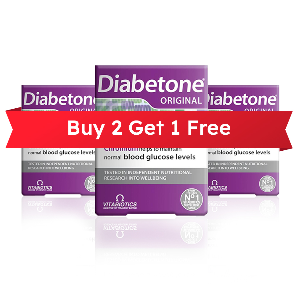 Vitabiotics diabeton tablets - 30 Buy 2+1 Offer