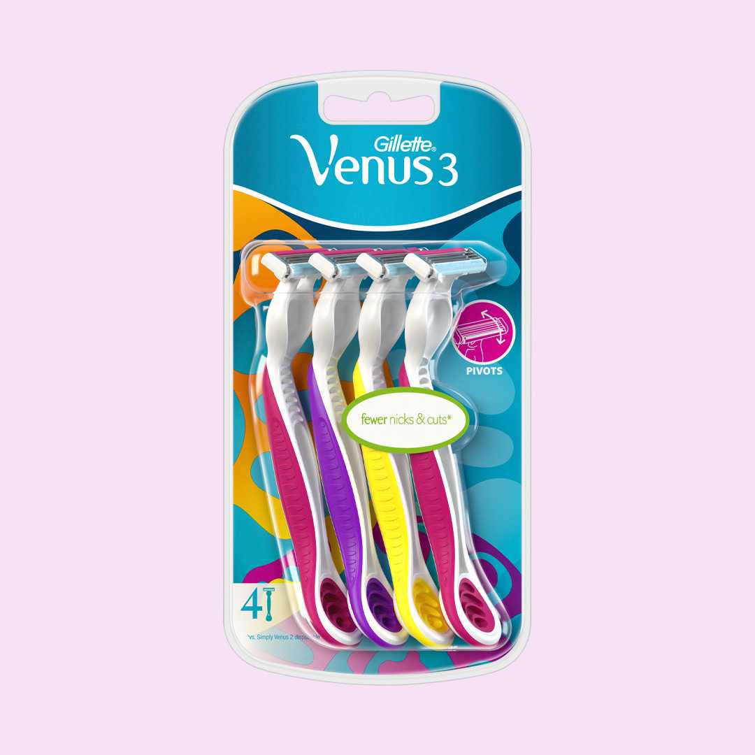 Gillette Simply Venus 3+ Disposable Razors