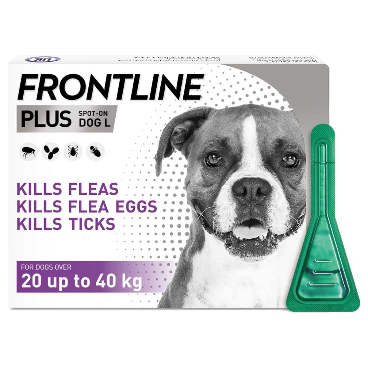 frontline plus for big dogs