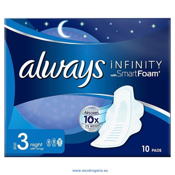 Always Infinity Sanitary Pad Night